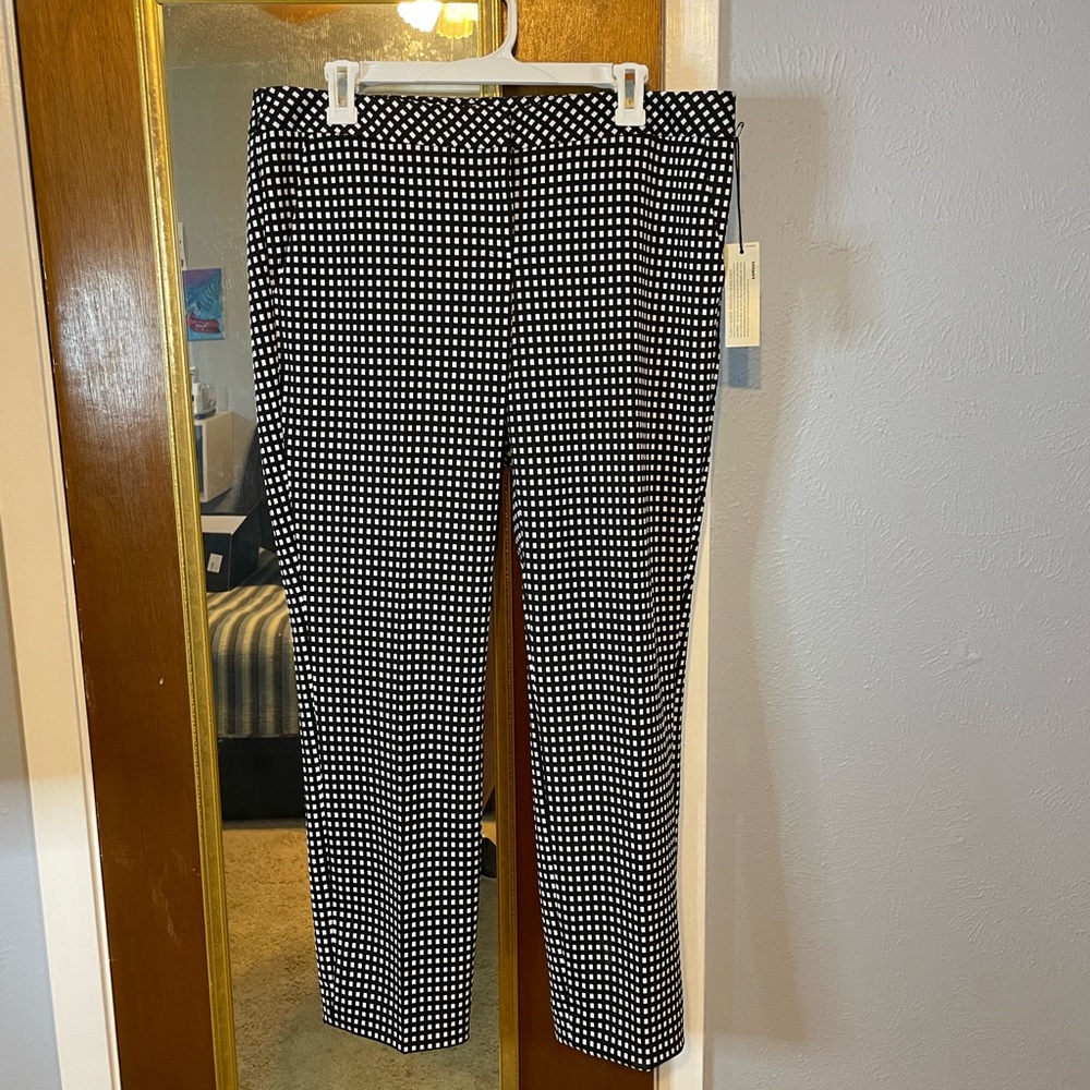 Black & White Trousers w/Tags, Never Worn